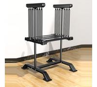 Pull Up Assist Machine for Home Gym, Floor-Standing Chin Up Assistance System with Heavy Duty Resistance Cords for Beginners & Pros, Max Load 100kg