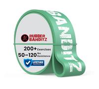 Pull Up Assist Resistance Bands by Rubberbanditz | Heavy Duty Loop Exercise Workout Bands for Powerlifting, Mobility, and Stretching