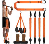 Pull Up Assistance Bands 350lbs, Adjustable Heavy Duty Resistance Band for Pull Up Bar Workout, Pullup Assist Bands with Feet Rest | Home Gym Fitness Exercise Strength Training