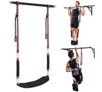 Pull Up Assistance Bands with Fabric Feet/Knee Rest, Heavy Duty Pull Up Resistance Bands, Pull up Assist Bands Pull-up Exercise Band for Chin-up Workout, Body Stretching (Two Feet 300lbs)