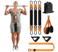 Pull Up Auxiliary Bands, Powerful Adjustable Pull Up Resistance Bands with Three Pull Up Bands, Support Beginners in Pull Up Training
