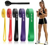 Pull Up Bands, Resistance Bands, Pull Up Assistance Bands Set for Men & Women, Exercise Workout Bands for Working Out, Body Stretching, Physical Therapy, Muscle Training - Colorful (Colorful)