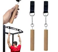 Pull Up Bar Ball Handle, Pull Up Bar Accessories, Holding Handles Attachment for Climbing Strength Trainer - Versatile Crack-Free Grips for Climbing Strength Trainer