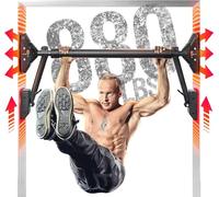 Pull Up Bar/Chin up bar Upper Body Workout Bar, Super load-bearing: Dual Security Locking, Two-way Support Fitness Strength Training Equipment