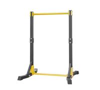 Pull Up Bar Free Standing Power Tower Dip Station, Portable Pull Up Station with 11 Height Levels, Freestanding Strength Training Pull-Up Bars for Home Gym, Squat Rack & Bench Press Support, 400LBS Ca