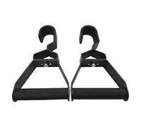 Pull-up bar handles, two adjustable training handles, strength trainer for training the upper body, for home, garage, door frame, fitness and daily use