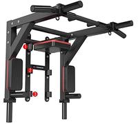 Pull Up Bar Home Exercise Bar Extra Wide Pull Up Bar Chin-Up for Upper Body Workout Strength Body Sculpture Horizontal Bar with Padded Handles with Punch Bag Eyelet