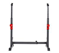 Pull Up Bar Squat Rack Bench,Dumbbell Rack, Barbell Rack Height Adjustable Dip Stand,300kg Max Load, Home Fitness Equipment Weight Training Equipment