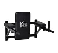 Pull Up Bar Wall Mounted Dip Station Gym Rack AB Knee Raise Fitness Home UK