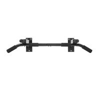 Pull Up Bar Wall Mounted - Heavy Duty Chin Up Bar with Foam Padded Grips for Upper Body Training - Wall Fitness Bar for Home Gym Workouts (Black)