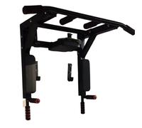 Pull up Bar Wall Mounted, Horizontal Bars for Upper Body Strength Training and Muscle Building for Home Gym Upper Body Workout(Black)