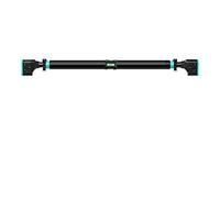 Pull-Up Bars Adjustable Steel Horizontal Bar, Wall-Mounted Pull-Up Bar Without Screws, Safety Load 350Kg, 75-95Cm/29.52-37.4In, Black/Blue/Orange,Black