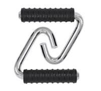 Pull-up bars attachment for pull-ups, C-shape muscle training equipment, fitness handles for barbells, for wrist station, strength training, dumbbells, training, gym, rowing, squats, men