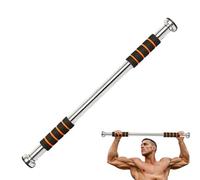 Pull-up bars for home, pull-up bar for training, installation without screws, 440 lbs, weight capacity, ergonomic handle, fitness device, adjustable width for powerlifting workout, strength training