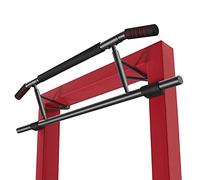 Pull-Up Bars,Portable Foldable Sit Up Bar Trainer Workout Bar Multi Home Gym Fitness Chin-Up Bar No Screws Pull Up Bar Doorway with Curved Grip for Indoor Home Gym Exercise Load-Bearing 150kg Black
