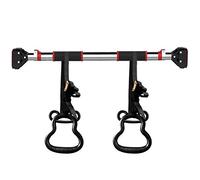 Pull-Up Bars Pullup Bars Fitness for Home Doorway Chin Up Bar On The Wall of The Indoor Door Home Portable Fitness Pull-up Horizontal Bar Load-Bearing 400kg (Black 92)