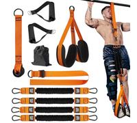 Pull Up Bars Resistance Bands | Pull Up Training Dip Stand Workout Staps - Upper Body Core Muscle Strength Working Out Bands for Hands Chest Back Arms