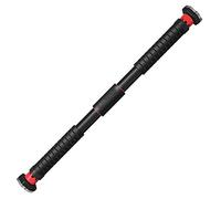 Pull-Up Bars Upper Body Workout Bar Upper Bar On The Home Door Indoor Adjustable-Length Wall Pull-up Pull Up Bar Home Fitness Machine No Need to Punch (Black 90)