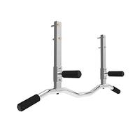 Pull-Up Bars Wall-Mounted Horizontal Bar, Steel Chin Up Bar, Indoor Home Gym Muscle Exercise Bar, Resistance Band Suspension Equipment, Load-Bearing 250Kg,Silvercurved Rod