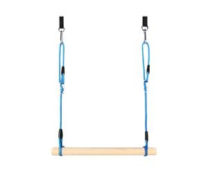 Pull up Exercise Rings Hanging Horizontal Bar Adjustable Strap Gymnastics Bar Arm Training Equipments for Yard Gym Girls Boys