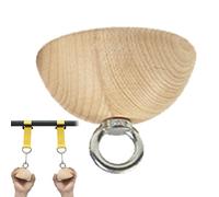 Pull-Up Grip Climbing Ball Grip Wooden Easy to Hold Pull-Up Grip Ball Perfect for Home Tournament and Climbing, Fitness Accessories for Training and Movement of Fingertips in the PU