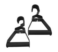 Pull Up Grips - 2 Pieces Adjustable Workout Handles | Rotating Neutral Grip Fitness Equipment For Upper Body Core Training | Shoulder Safe Workout Handles For Home Gym Garage Bedroom Daily Routine
