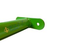 PULL UP GYMNASTICS CALISTHENICS Powder Coated Metal Monkey Bars Ladder Rungs (900mm, Lime Green)