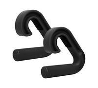 Pull-up handles - steel 13.3 x 13.3 x 3 cm, high handles, hook handle, durable, non-slip fitness accessory for strength training and training in the home studio