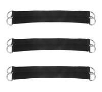 Pull up Hanging Bands 6pcs Black Cloth Stainless Steel Straps