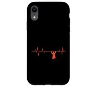 Pull up on the Heartbeat Line Fitness Case for iPhone XR
