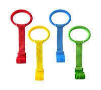 Pull up Rings - Cot Hand Ring, Operate Easily | Human Engineering Dimensions | Crib Pull up Ring for Practice Standing Walking Training Tool Playpen Strollers