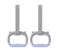 Pull Up Rings - Exercise Circles, Training Circles for Calisthenics, Fitness Handles with Adjustable Straps, Strength Gear, Strength Loops for Indoor Workouts, Outdoor Training, Playground