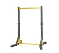 Pull Up Station Portable Free Standing Pull-up Bar for Home Gym, 11 Gears Height Adjustment 63-84 Inch, Heavy Duty 400 LBS Capacity Power Tower for Multiple Exercises Black