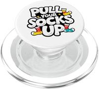 Pull your socks up. tough love quote, motivational quote PopSockets PopGrip for MagSafe