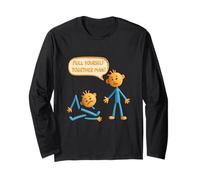 Pull Yourself Together Broken Boy Stick Sarcasm Sarcastic Long Sleeve T-Shirt