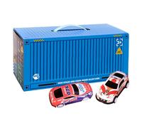 Pullback Car,Alloy Pullback Cars,48 Piece Pull Back Vehicle | Play Model Car Set with Showcase for Boy and Girl Age 3-5 Years
