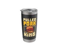 Pulled Pork Sandwich King Stainless Steel Insulated Tumbler