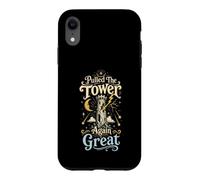 Pulled The Tower Again Great Tarot Card Reader Case for iPhone XR