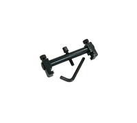Neilsen CT3185 Ribbed Drive Pulley Puller - 200mm Length - 80mm Height - Low Profile - Black Phosphate Finish - Includes Knurled Screws and Hex Keys - Suitable for Most Vehicles