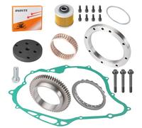 Puller Tool & One Way Starter Clutch Bearing Idler Gear kit for Yamaha XVS1100 V-Star 1100 1999-2009