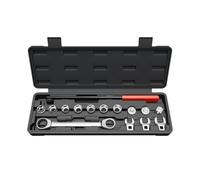 Pulley Adjustment Wrench, Precise Belt Tension Adjustment, 1 Set, Belt Tension Tensioning Adjuster, Extension Wrench Car Repair Tools, Easy to Use, for Auto Repair Mechanics