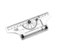 Pulley Centering Multipurpose Rolling Ruler Drawing Compass-School Ruler Stationery Protractor Tool Parallel Ruler Rolling Ruler Metal for Drafting with Rubber-Wheels for Navigation Calligraphy