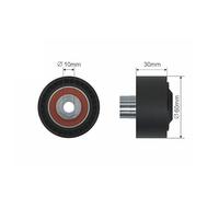 PULLEY IDLER V-BELT Compatible With CITROEN BERLINGO C1 C2 C2 ENTERPRISE RNK-CT-024