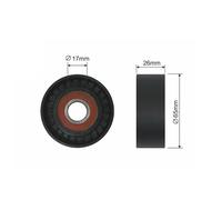 PULLEY IDLER V-BELT For ALFA ROMEO MITO OPEL CORSA/C 03-