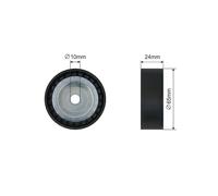 NTY RNK-WW-013 Tensioner pulley