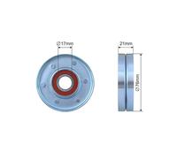 PULLEY IDLER V-BELT FOR AUDI A4 A6 CABRIOLET SKODA SUPERB I 94-