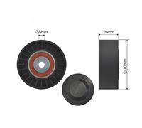 NTY RNK-AU-052 Deflection / Guide Pulley, v-belt