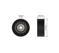 NTY RNK-BM-061 Tensioner pulley
