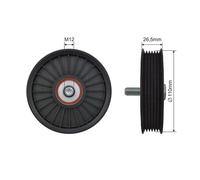 NTY RNK-CH-038 Deflection / guide pulley, V-ribbed belt