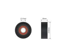 PULLEY IDLER V-BELT For CHEVROLET AVEO, OPEL CORSA E 1.3D 07.11-